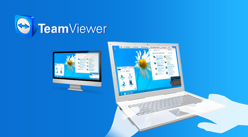 teamviewer8 laptop computer connection