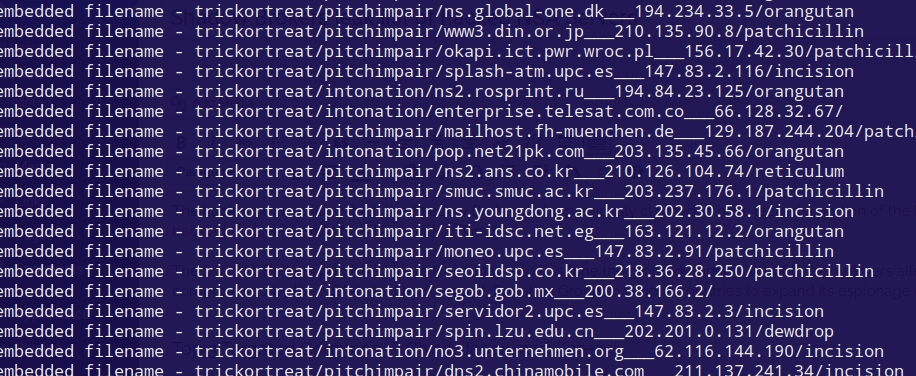Shadow Brokers leak list of hacked NSA Servers Selection 047