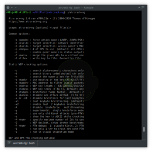 Aircrack ng2B1.6