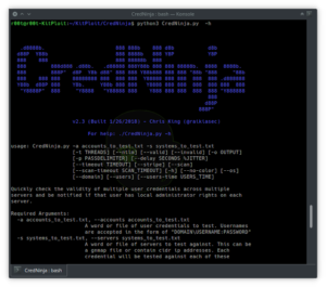 CredNinja - A Multithreaded Tool Designed To Identify If Credentials Are Valid, Invalid, Or Local Admin Valid Credentials Within A Network At-Scale Via SMB, Plus Now With A User Hunter 22 CredNinja