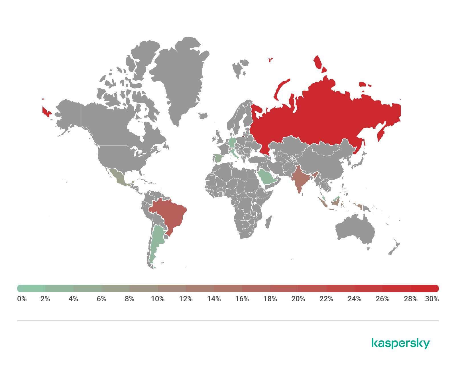 en geografiya rasprostraneniya trojan dropperandroidosshoppera oktyabr noyabr 2019 g 1