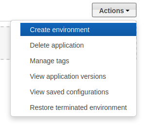 dufflebag 1 1 create environment