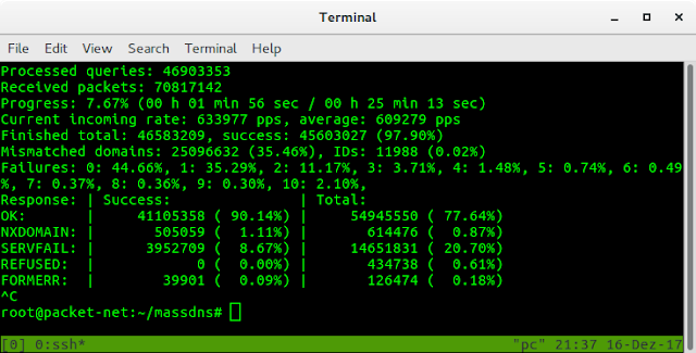 massdns 1