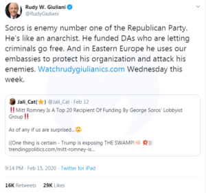 Rudy Giuliani’s Twitter mishaps invite typosquatters and scammers 14 tweet1_