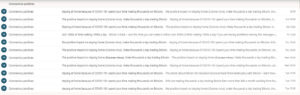 Coronavirus Bitcoin scam promises “millions” working from home 1 bitcoindavis6 300x95 1