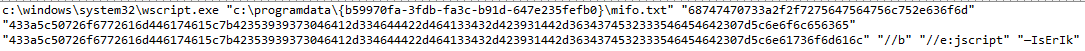 Exposing Modular Adware: How DealPly, IsErIk, and ManageX Persist in Systems 3 Figure 2. Executed .txt file via WScript