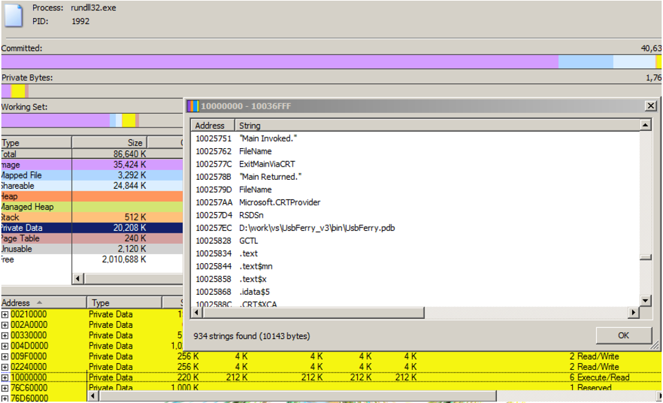Tropic Trooper’s Back: USBferry Attack Targets Air-gapped Environments 7 Figure 4. USBferry malware’s third version becomes resident in memory