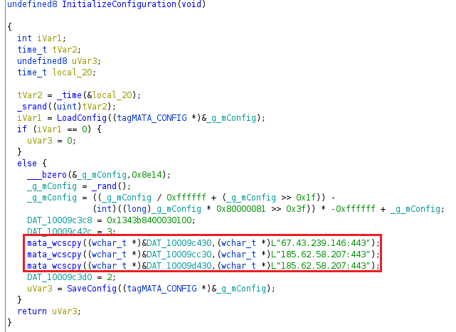 New Mac variant of Lazarus Dacls RAT distributed via Trojanized 2FA app 6 initializeConfig