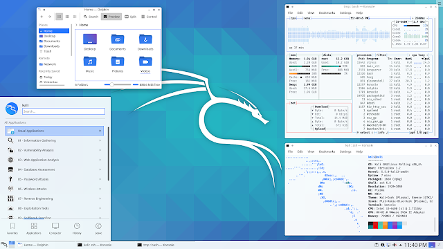 release 2020.2 kali kde light