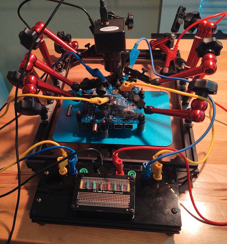 Building a Printed Circuit Board Probe Testing Jig