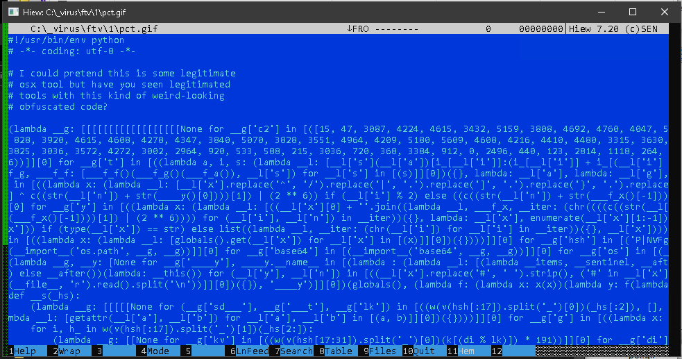 Updates on ThiefQuest, the Quickly-Evolving macOS Malware 21 20 ThiefQuest