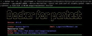 Docker for Pentest - Image With The More Used Tools To Create A Pentest Environment Easily And Quickly 20 pentest_1_banner