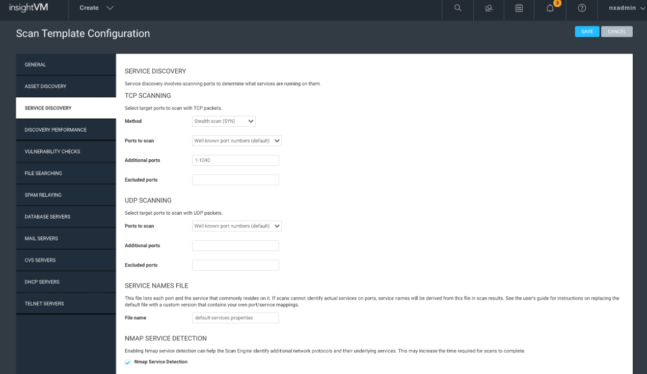 Scan Template Best Practices in InsightVM