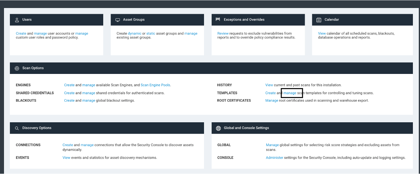 Scan Template Best Practices in InsightVM