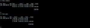 Timewarrior - Commandline Time Reporting 10 timewarrior