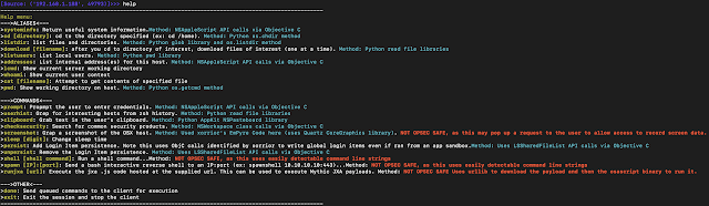 MacC2 - Mac Command And Control That Uses Internal API Calls Instead Of Command Line Utilities 10 MacC2 9 pic7 1