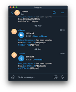 jsmon 1 telegram