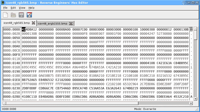 Rehex - Reverse Engineers' Hex Editor 3 rehex 3 file diff