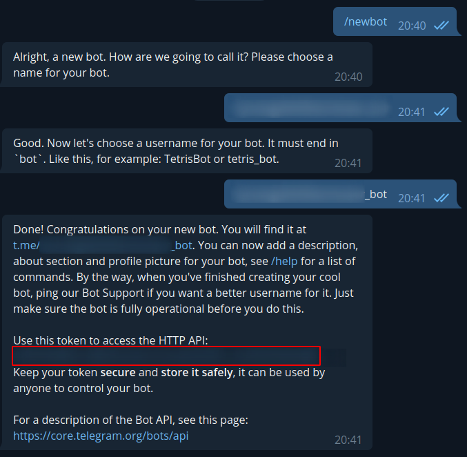 Adding Telegram notification to Synology NAS Watchtower 2 image 1