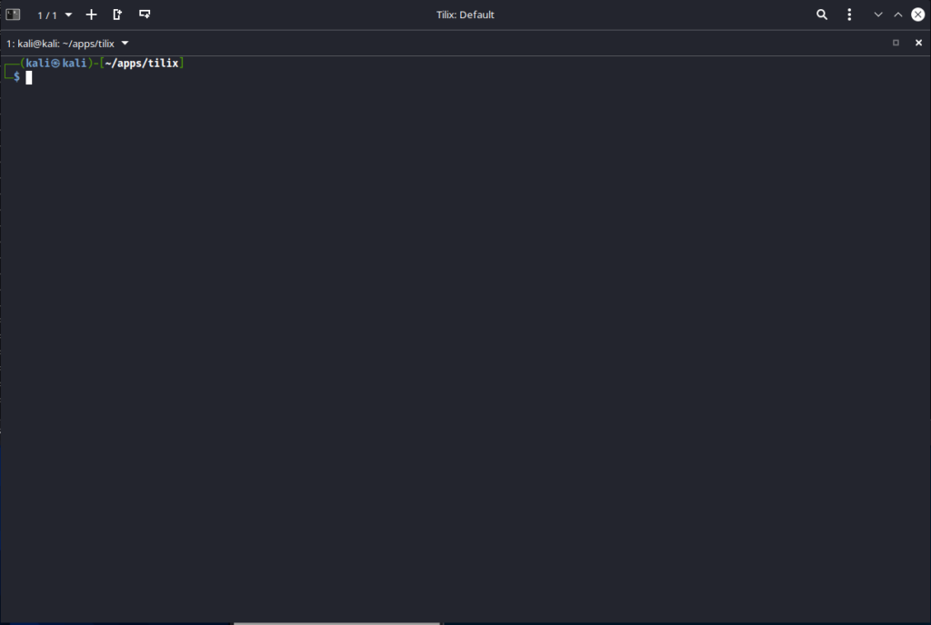 How to install Tilix on Kali Linux 2 image 50