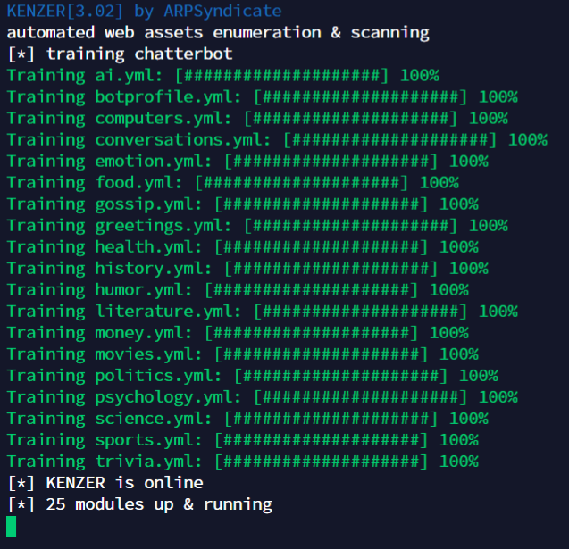 Kenzer - Automated Web Assets Enumeration And Scanning 1 kenzer 1 kenzer0