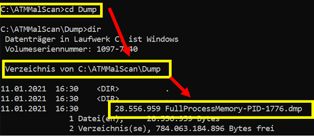 ATMMalScan 4 3 Scan Malware Dump