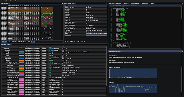 ImHex - A Hex Editor For Reverse Engineers, Programmers And People That Value Their Eye Sight When Working At 3 AM. 2 ImHex 6 1