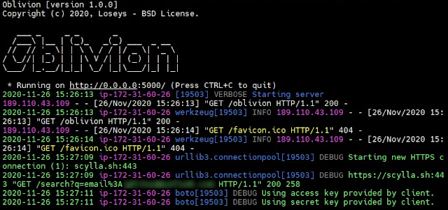 Oblivion - Data Leak Checker And OSINT Tool 3 Oblivion 7