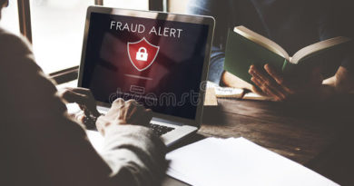 fraud scam phishing caution deception concept 78548150