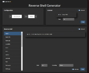 reverse shell generator 2