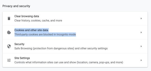 Chrome users, here’s how to opt out of the Google FLoC trial 4 Chrome settings 3 600x281 1