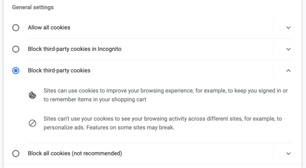 Chrome users, here’s how to opt out of the Google FLoC trial 5 Chrome settings 4 600x329 1
