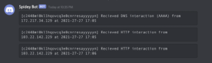 Interactsh - An OOB Interaction Gathering Server And Client Library 21 interactsh_6