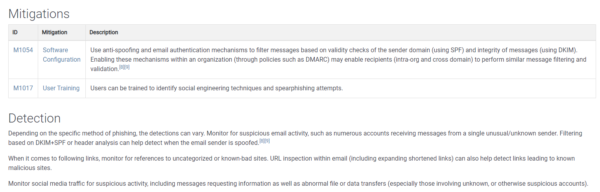 Mitigations and Detection