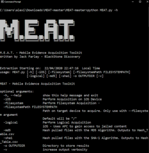 MEAT - This Toolkit Aims To Help Forensicators Perform Different Kinds Of Acquisitions On iOS Devices 7 MEAT
