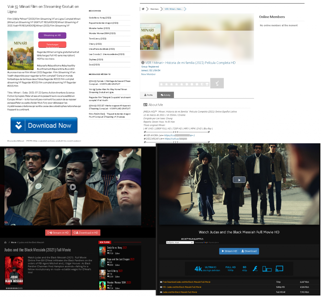 Spam and phishing in Q2 2021 9 Spam and phishing in Q2 2021: Oscar-nominated movie fraud
