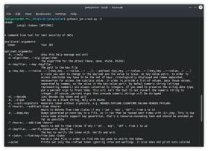 jwtXploiter - A Tool To Test Security Of Json Web Token 15 jwt-crack