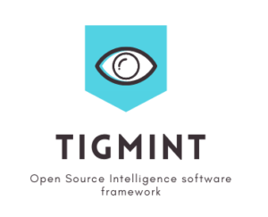 TIGMINT - OSINT (Open Source Intelligence) GUI Software Framework 8 TIGMINT_1_TIGMINT-logo
