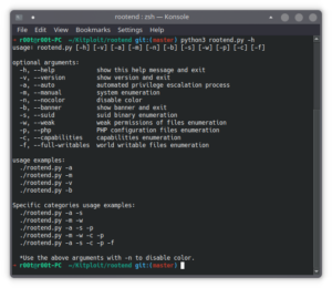 Rootend - A *Nix Enumerator And Auto Privilege Escalation Tool 21 rootend