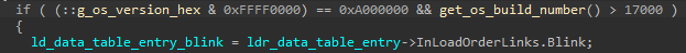 GhostEmperor: From ProxyLogon to kernel mode 10 Explicit check of OS version in the Demodex driver, suggesting it is designed with the latest Windows builds in mind