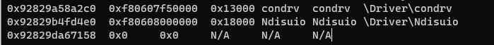GhostEmperor: From ProxyLogon to kernel mode 12 Anomaly while listing the Demodex driver with the windows.driverscan Volatility3 module