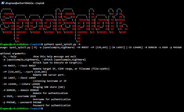 SpoolSploit 1 SpoolSploit Usage