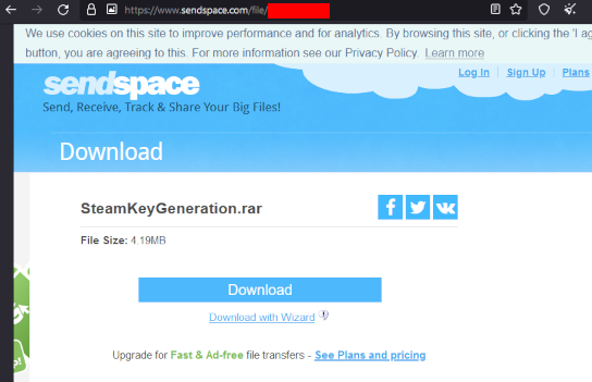 “Free Steam games” videos promise much, deliver malware 1 bogus download