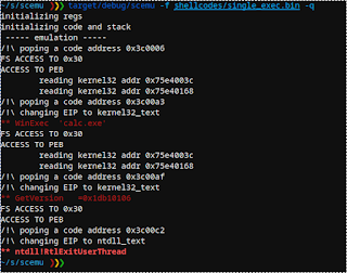 Scemu - X86 32bits Emulator, For Securely Emulating Shellcodes 8 scemu 7 metasploit api loader 793605