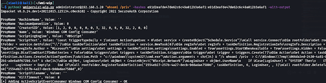 wmiexec-RegOut - Modify Version Of Impacket Wmiexec.Py, Get Output(Data,Response) From Registry, Don'T Need SMB Connection, Also Bypassing Antivirus-Software In Lateral Movement Like WMIHACKER 6 wmiexec RegOut 5 772765
