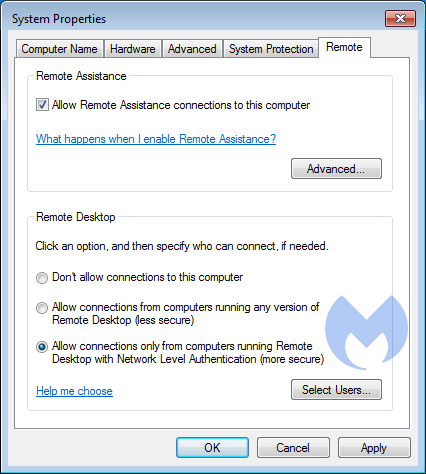 Network Level Authentication