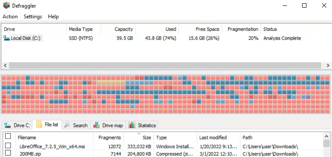 HermeticWiper: A detailed analysis of the destructive malware that targeted Ukraine 5 Disk status after fragmentation